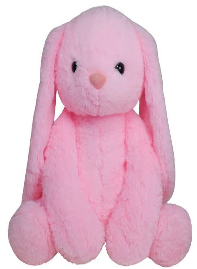 Vaishno Small SoftToy for Kids,Girls & Chidren Playing Toys for Girls and Boys, Soft Toys for Playing Home Decoration - Bunni Size 35 cm - (Pink) - Image 1